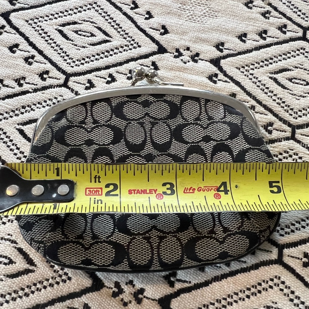 🔴SOLD -Authentic COACH coin wallet - Picture 5 of 5